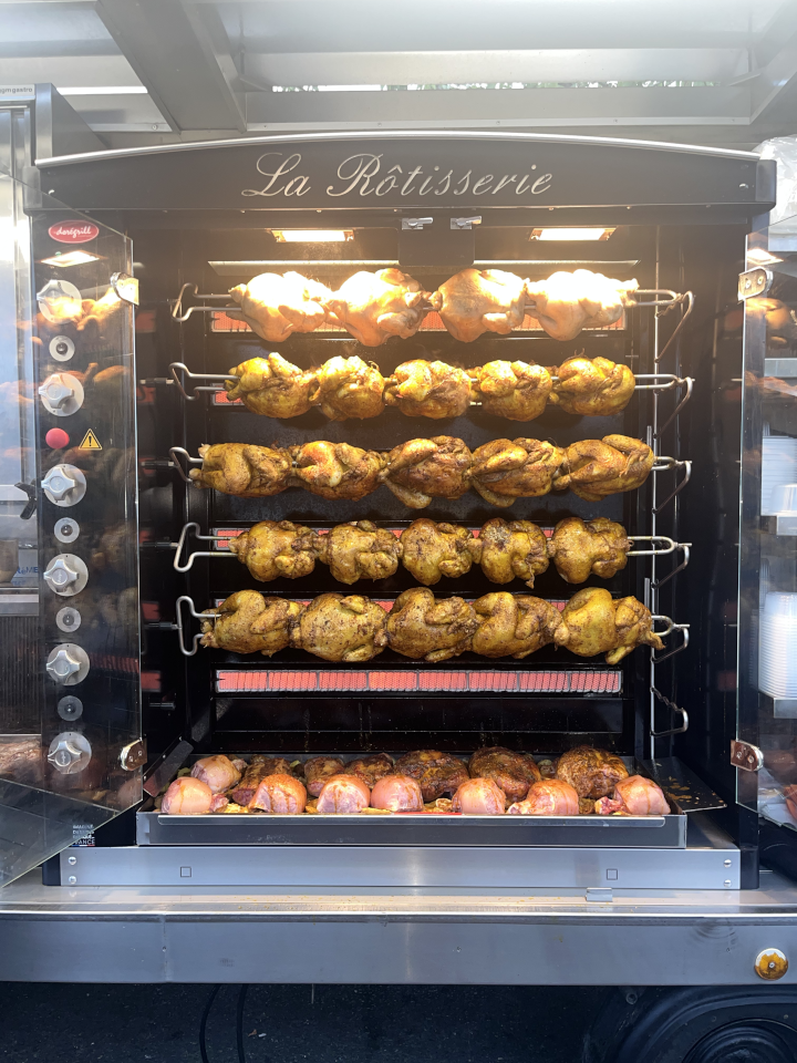 présentation rôtisserie